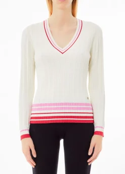 Maglia con scollo a V