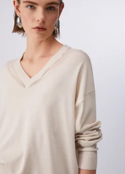 Maglia con scollo a V