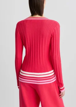 Maglia con scollo a V