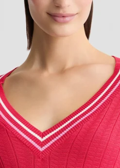 Maglia con scollo a V