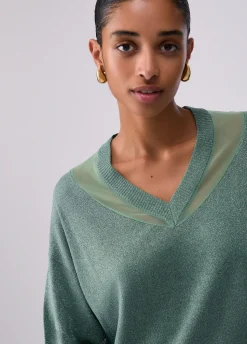 Maglia con scollo a V