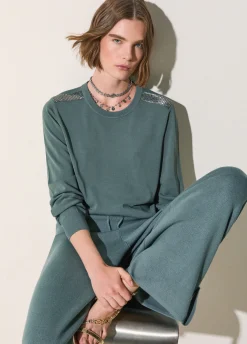 Maglia con strass