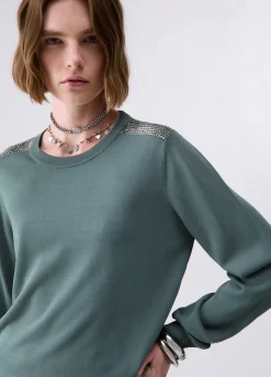 Maglia con strass