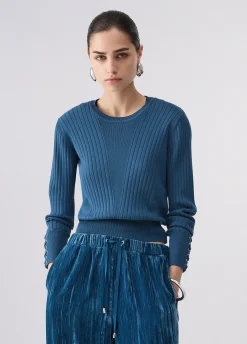 Maglia con stringhe