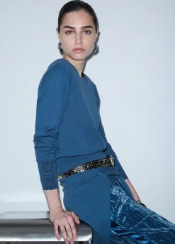 Maglia con stringhe