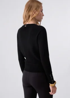 Maglia con stringhe