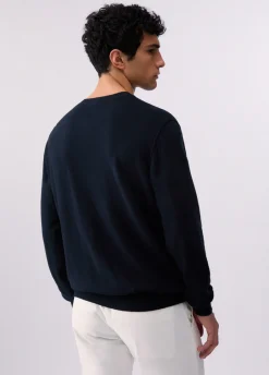 Maglia in cotone e cashmere