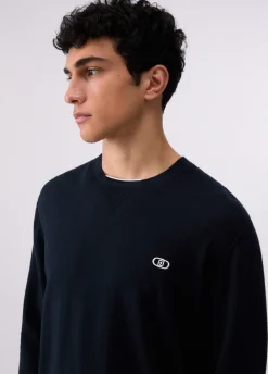 Maglia in cotone e cashmere