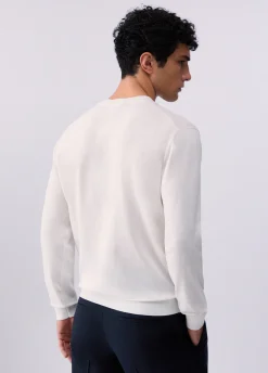 Maglia in crêpe di cotone