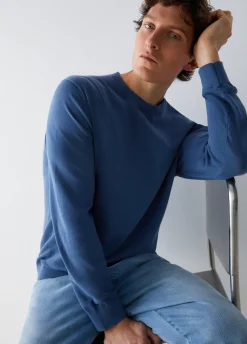 Maglia in crêpe di cotone