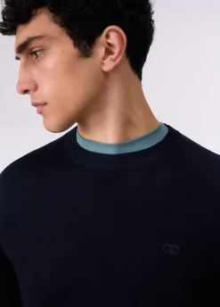 Maglia in crêpe di cotone