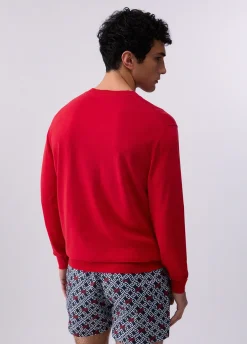 Maglia in crêpe di cotone