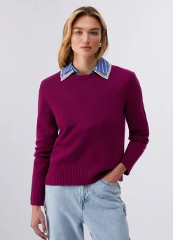 Maglia in lana e cashmere