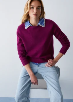 Maglia in lana e cashmere