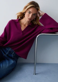 Maglia in lana e cashmere