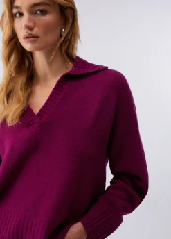 Maglia in lana e cashmere