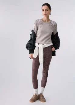 Maglia jacquard