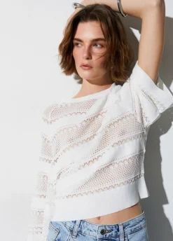 Maglia traforata