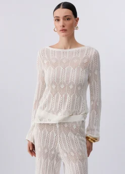 Maglia traforata