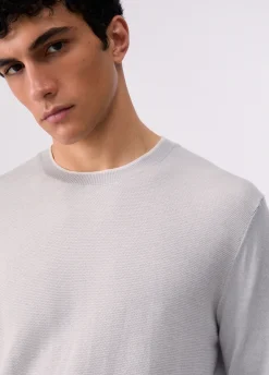 Maglia vanisé in misto seta