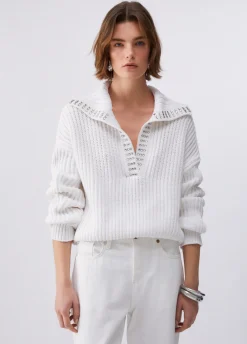 Maglione con strass