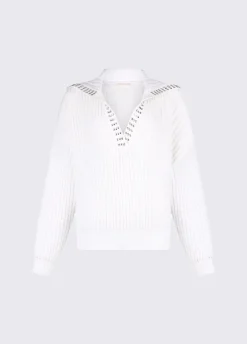 Maglione con strass