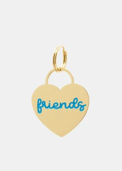 Medagliette cuore stampa Friends