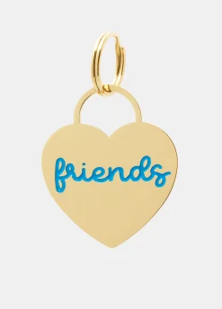 Medagliette cuore stampa Friends