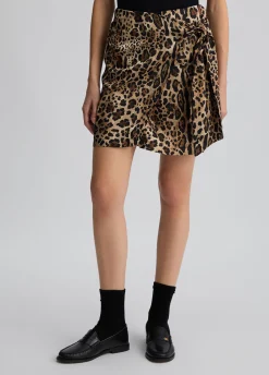 Minigonna animalier
