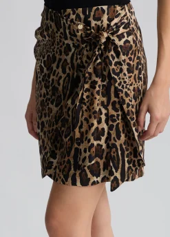 Minigonna animalier