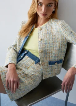 Minigonna bouclé
