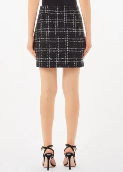 Minigonna bouclé lurex®