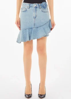 Minigonna in denim