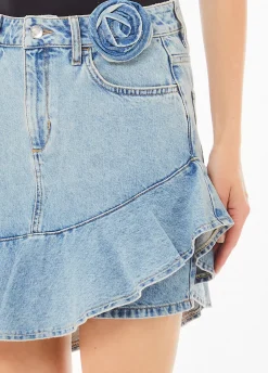 Minigonna in denim