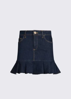 Minigonna in denim