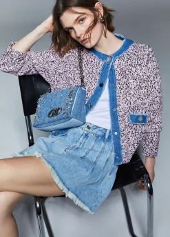 Minigonna in denim