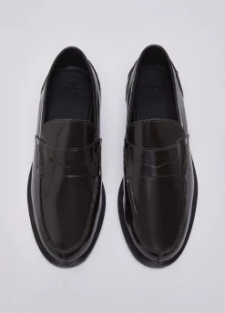 Mocassini da uomo in pelle
