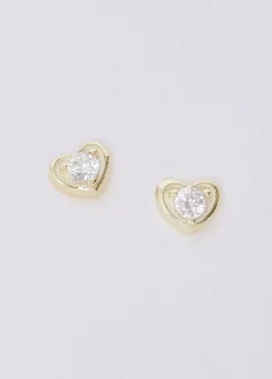Orecchini in argento con brill