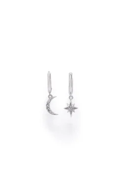Orecchini in argento con charm