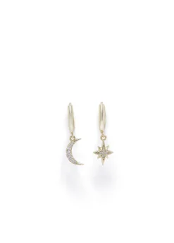 Orecchini in argento con charm