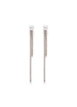 Orecchini pendenti con strass
