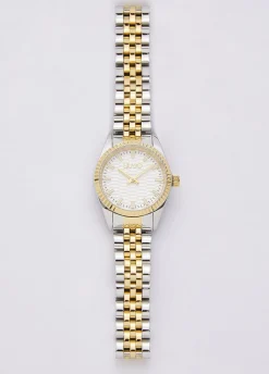 Orologio bicolor in acciaio