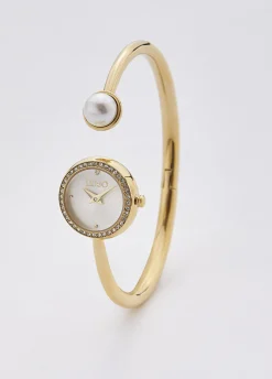 Orologio bracciale con pietra gioiello