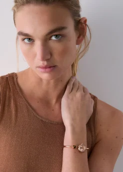 Orologio bracciale con pietra gioiello