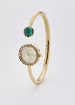 Orologio bracciale con pietra gioiello