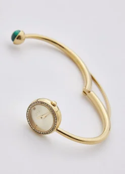 Orologio bracciale con pietra gioiello