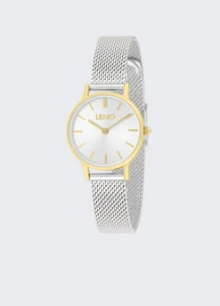 Orologio in acciaio bicolor