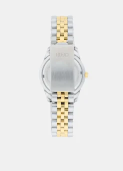 Orologio in acciaio con brill