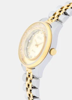 Orologio in acciaio con brill