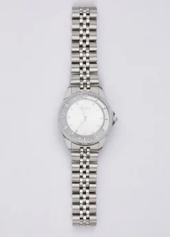 Orologio in acciaio con brill
